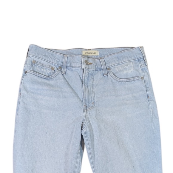 Madewell Light Wash Mid-Rise Perfect Vintage Jeans Size 29 - Picture 3 of 5
